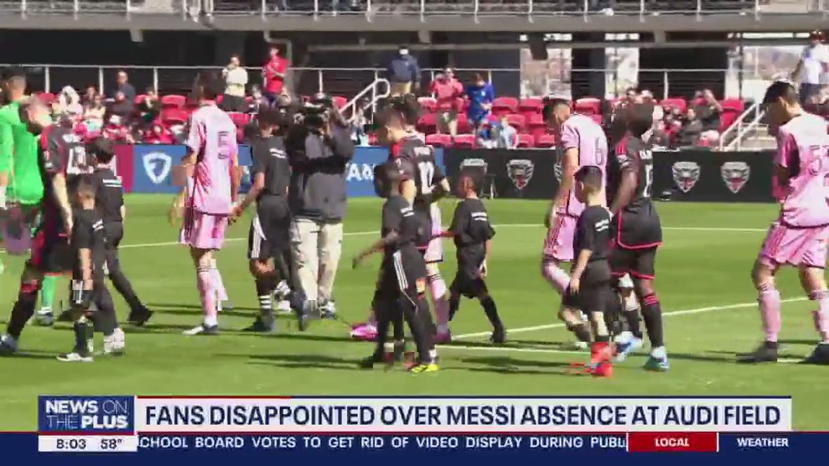 Messi misses DC game at Audi Field due to hamstring injury